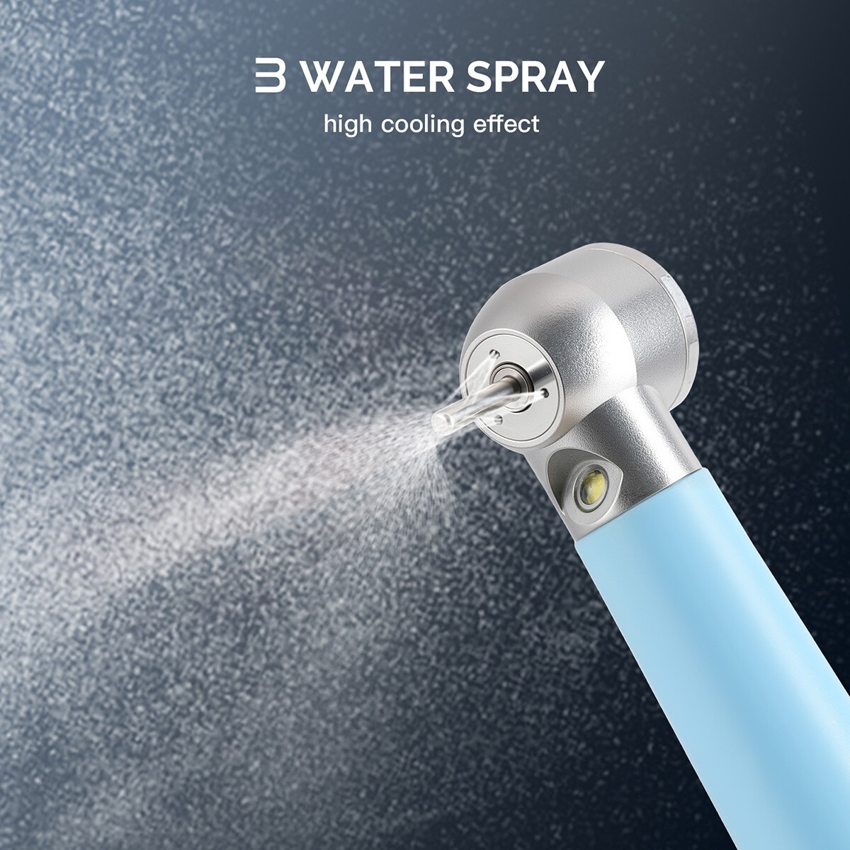 Dental e generador e generador led de alta velocidad plástico 3 spray de agua 4h