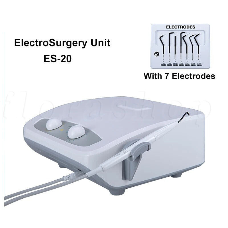 Dental Electro Electrosurgery Unit Machine High Frequency Electric / 7 Knife Tip