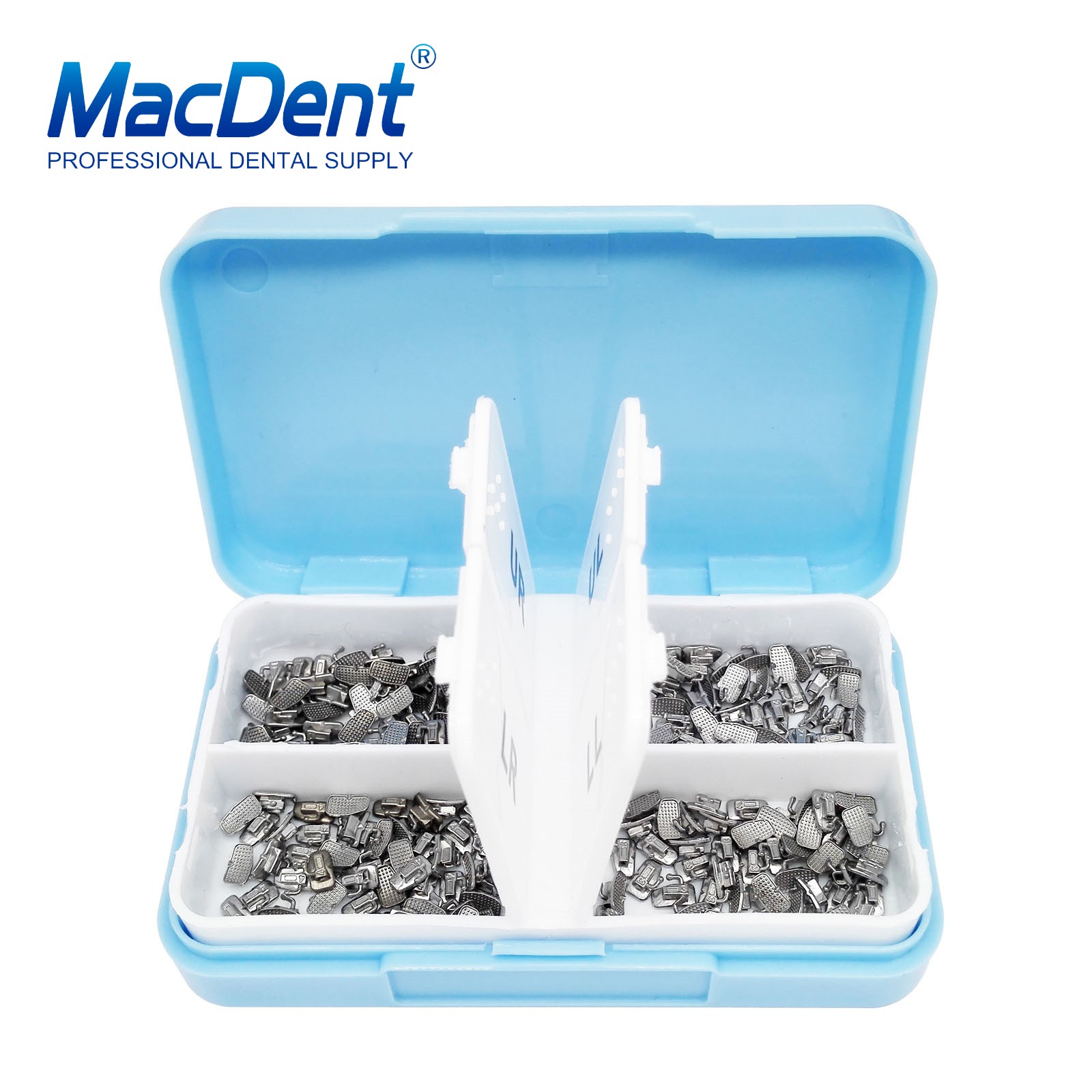 MacDent Dental Orthodontic Buccal Tubes 1st 2nd Molar Tube Roth MBT 022 Bondable