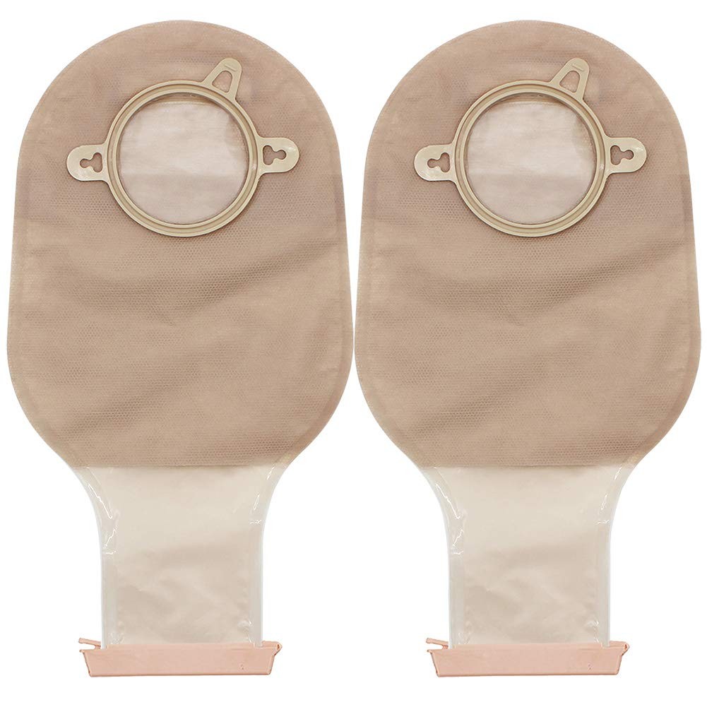 LotFancy Colostomy Bags, 10PCS Two-Piece Drainable 10 Count (Pack of 1)