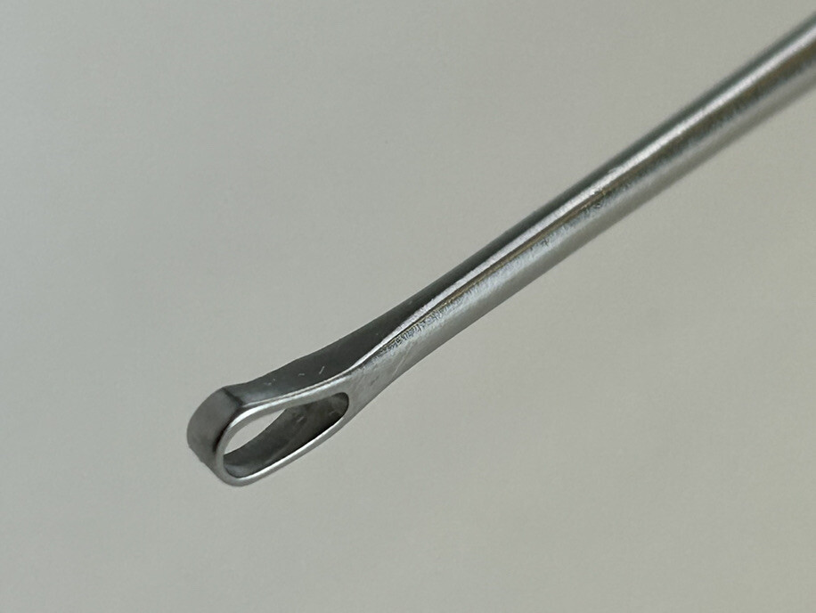 Symmetry 23-5532 Sims Uterine Curette Size 00 Sharp Malleable Shaft 11in Length