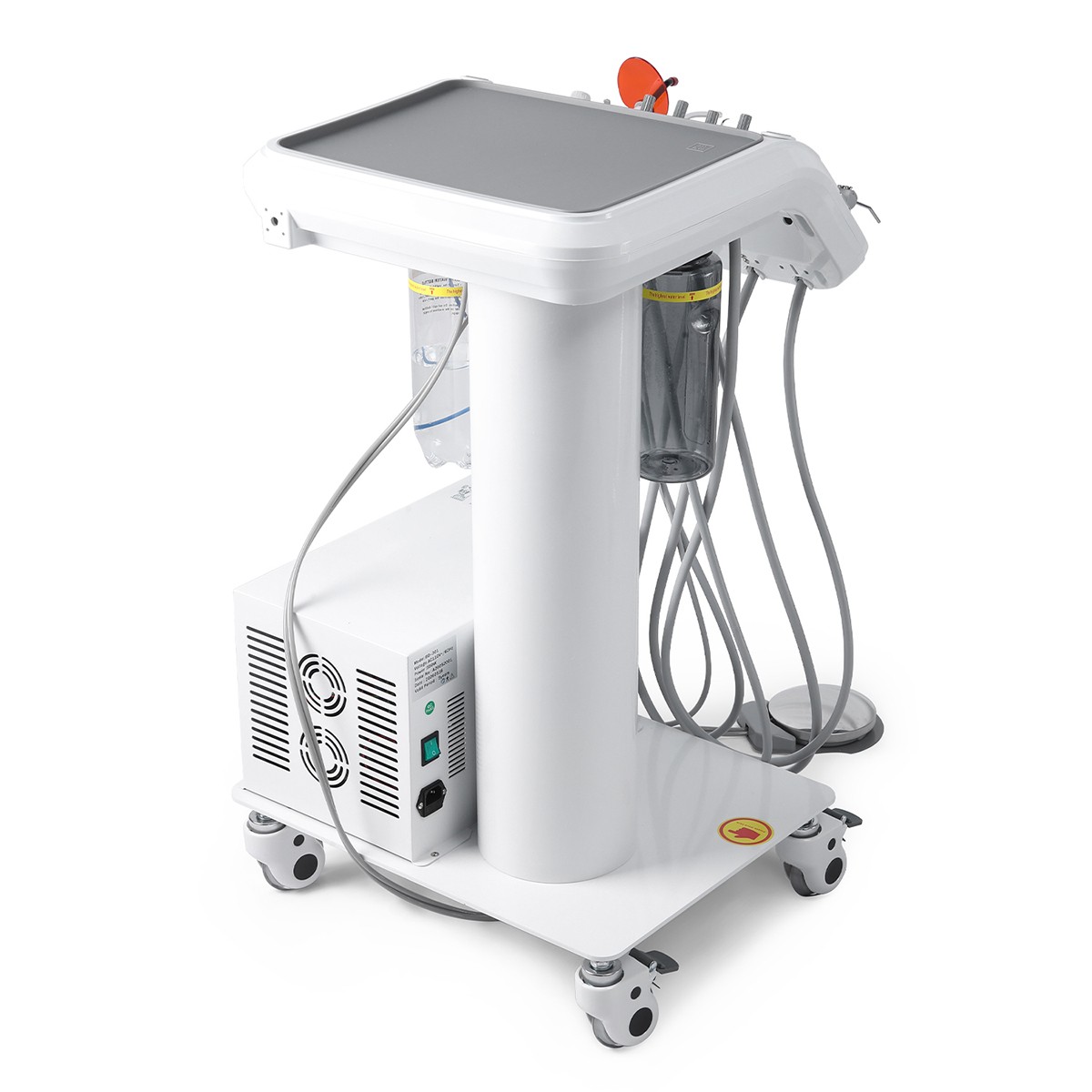 Portable Dental Mobile Delivery Unit with Compressor Curing Light Scaler Suction