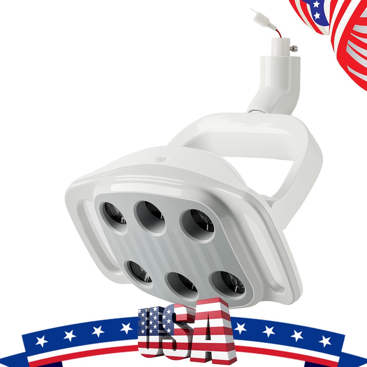 Dental 6 LED White Light Operating Lamp Induction For Dental Unit Chair