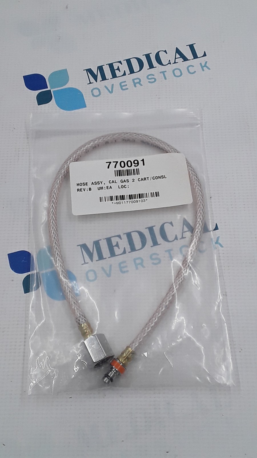 Vyaire Hose Assembly Cal Gas #2 Cart/Consl 770091