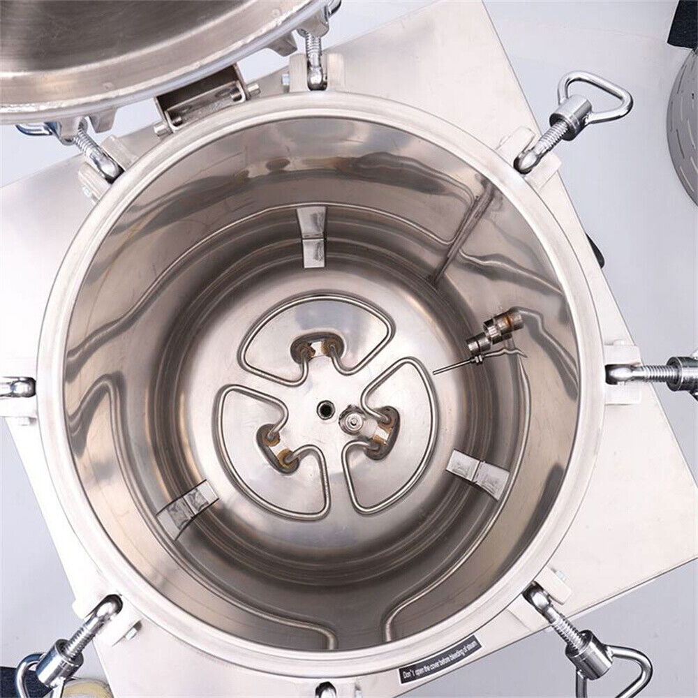 35/50/75/100L High Pressure Sterilizer Vertical Autoclave LED 105-134°C Display