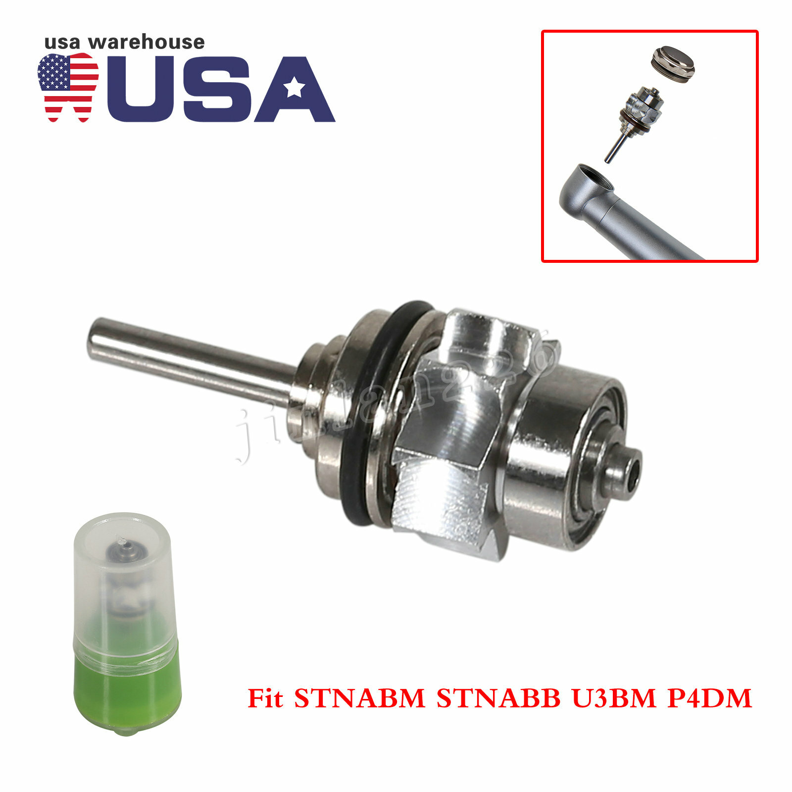 Dental Cartridge Rotor For STNABM/U3BM/GB4/YBNK4/YB6/YBM/PDM/YD6/GD4 OEM