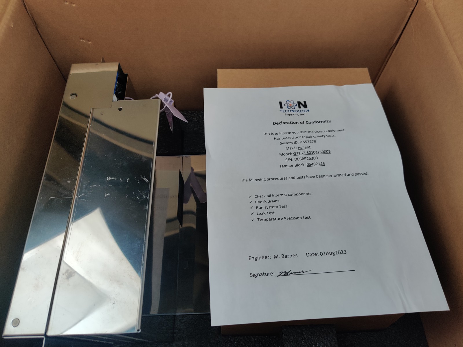Agilent G7167-60101 InfinityLab Sample Thermostat HPLC System Tested Refurbished