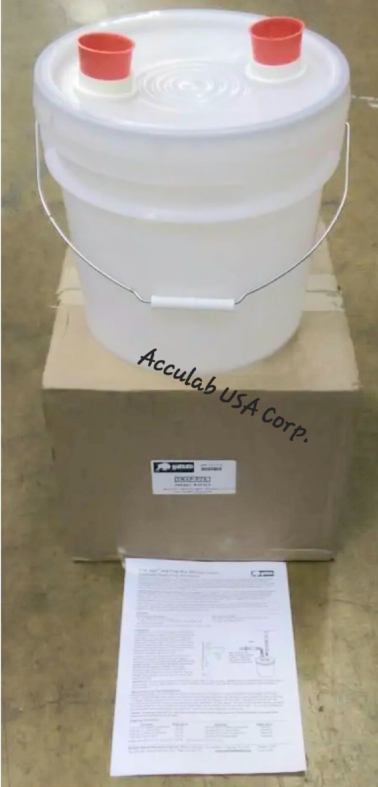BUFFALO DENTAL BND Classic Disposable Plaster Trap-Eze 3-1/2 Gallon COMPLETE KIT