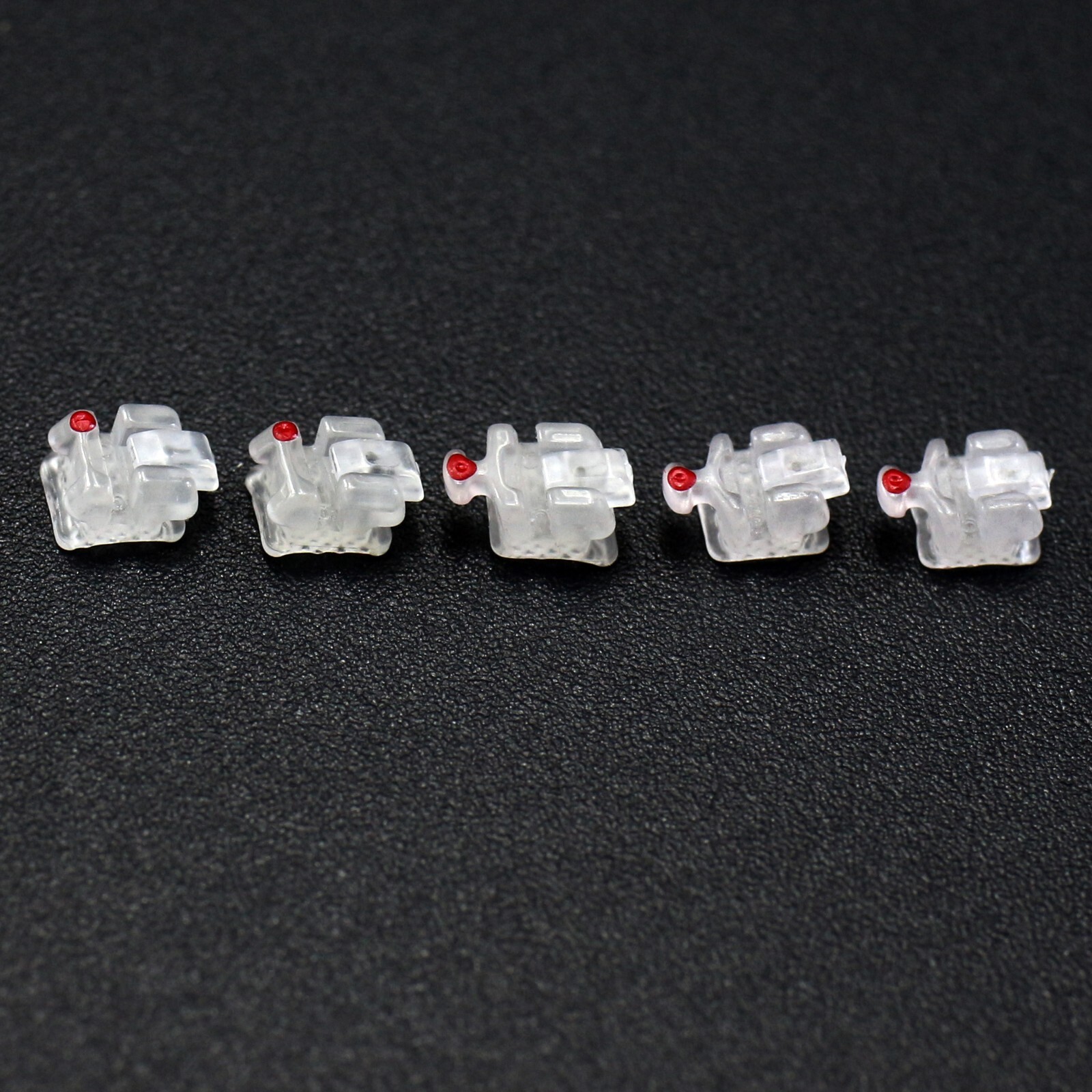 Dental Ceramic Brackets Orthodontic Self Ligating Braces Roth MBT Aesthetics