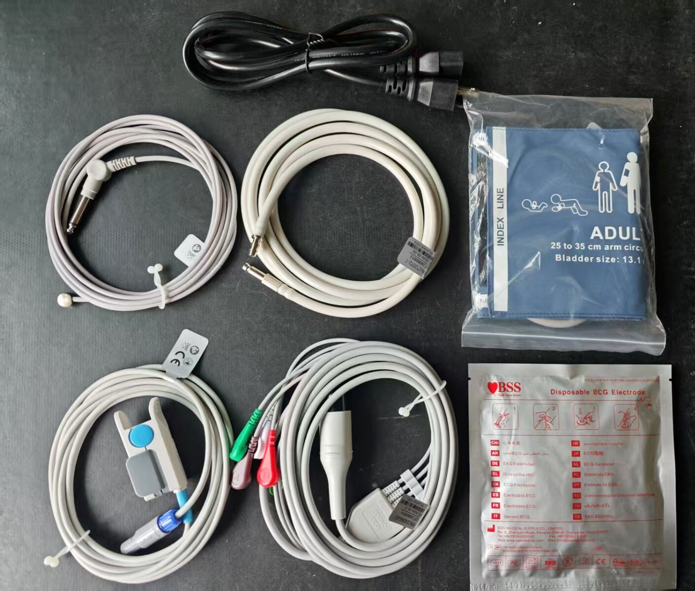 VET 12-inch color screen multi-parameter patient monitor Vital Signs Monitor