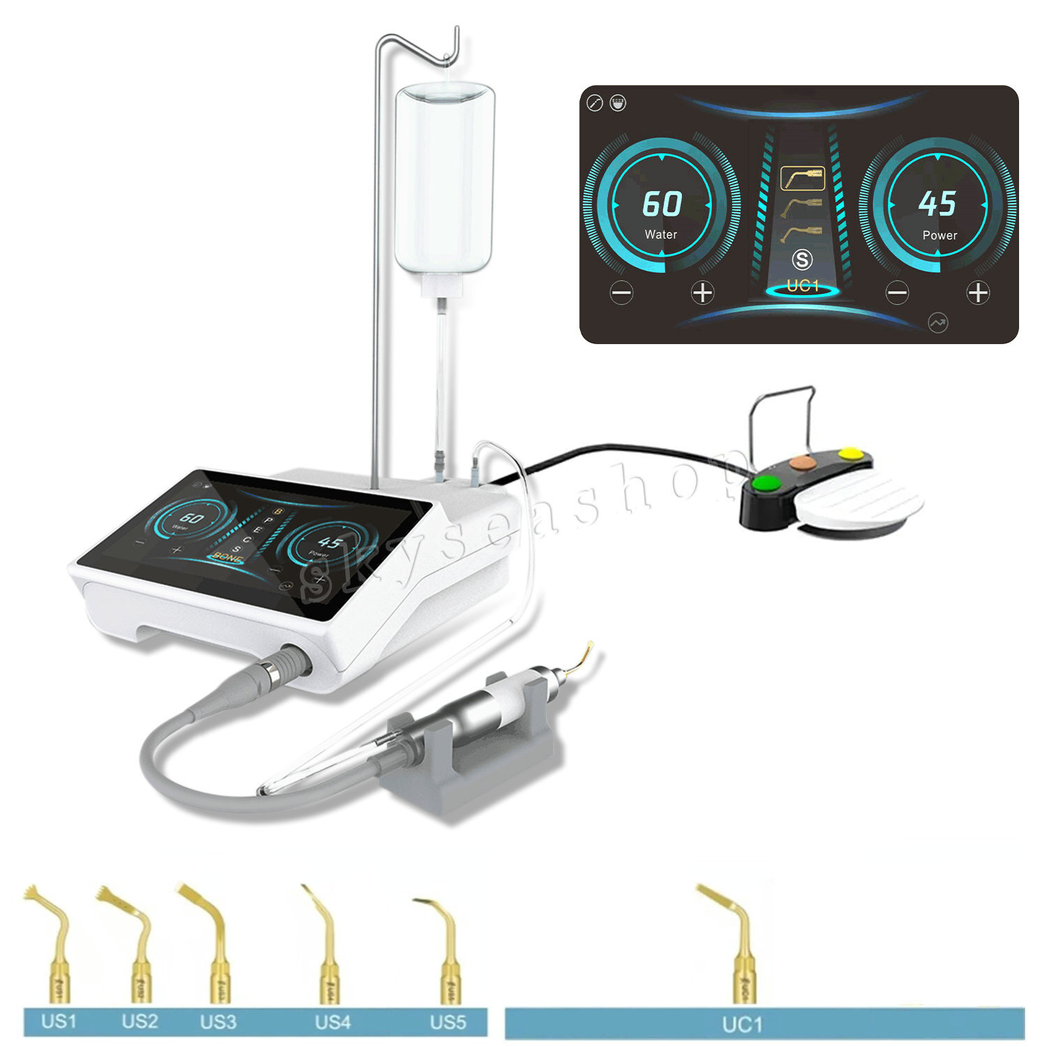 Dental Piezo Surgery Bone Cutter Machine Ultrasonic Bone Piezo Surgery Equipment