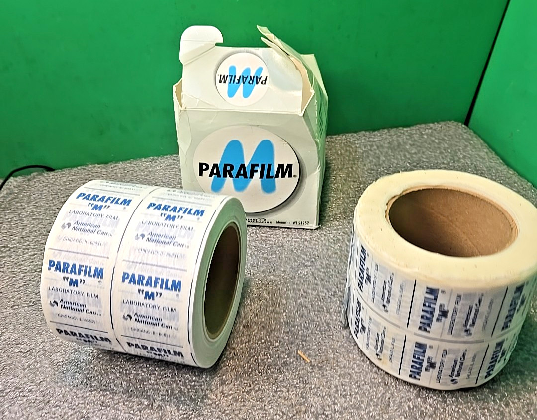 2x Rolls Parafilm M Laboratory Film Roll 4 in. x 125 ft PM-996