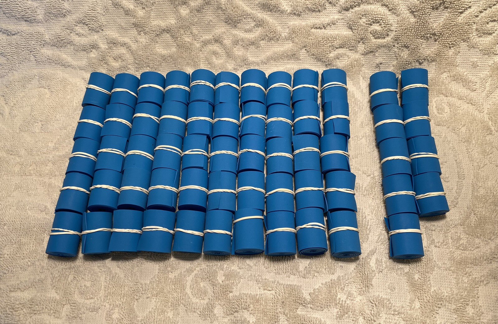 Lot of 59 Disposable Medical Tourniquets – Bloodwork Phlebotomy – New Med Supply