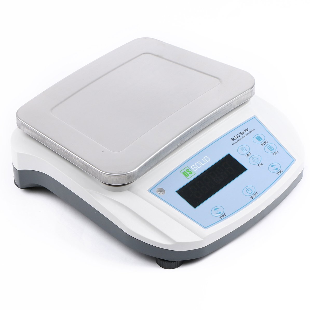 U.S. Solid 0.1g x 30kg/66lb Precision Lab Balance with 13″x9″ Large Weighing Pan