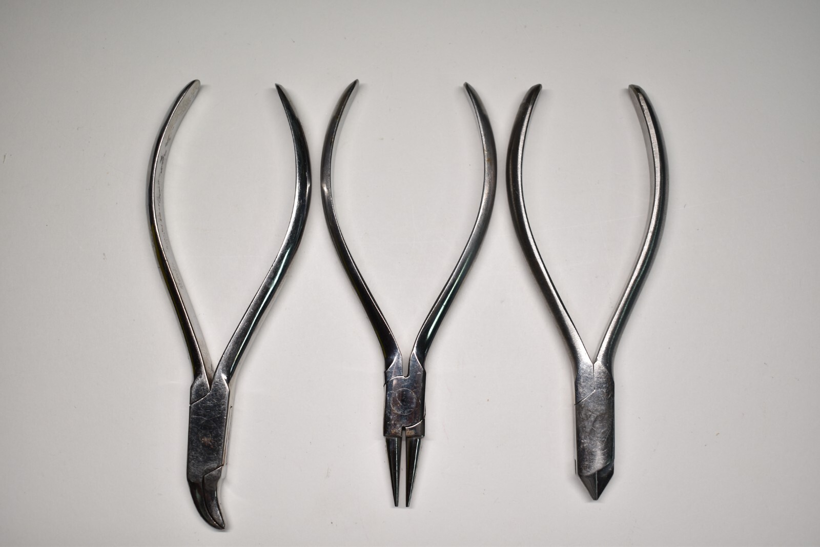 Orthodontic Ortho and Dental Dentist Instruments Set of 3 Various Types