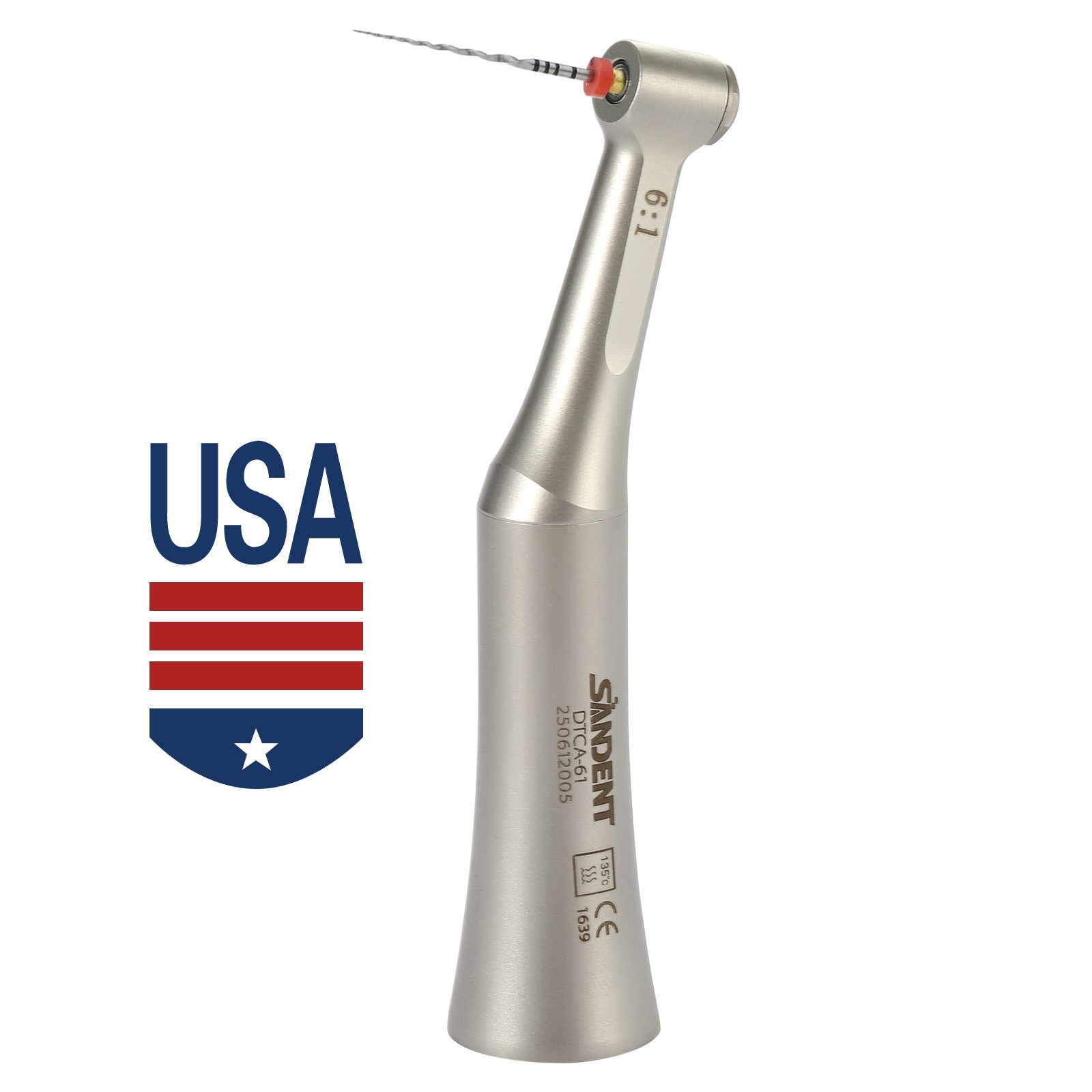 Endo 6:1 Contra Angle Endodontic Handpiece Fit NSK/ 6* X-Pro Rotary Files Dental