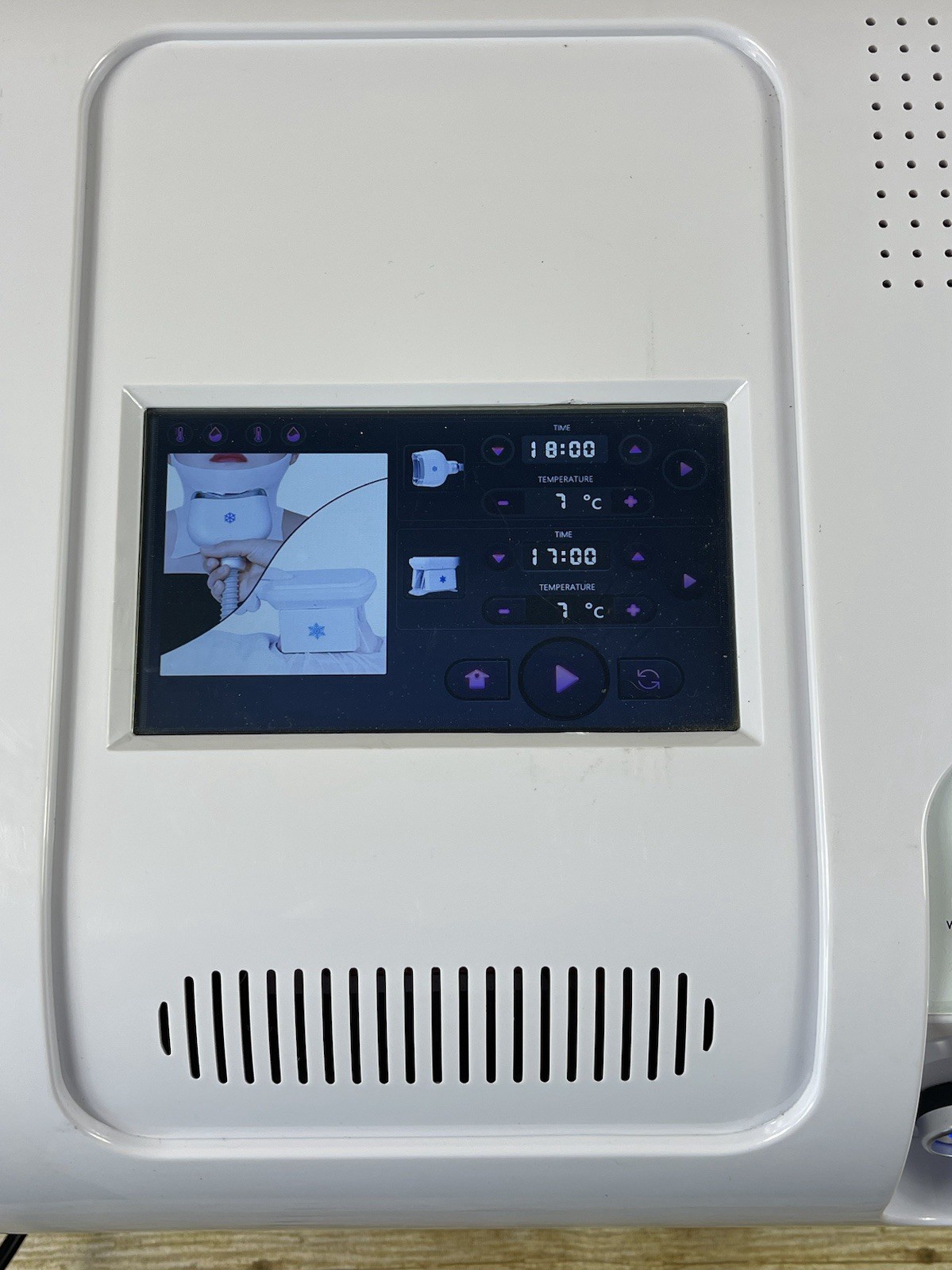 Freezing Double Chin Removal Cool Therapy Body Beauty Machine – Main Unit ONLY