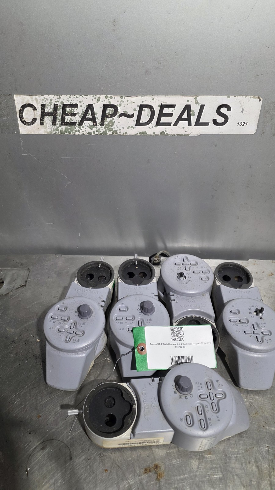 Topcon DC-1 Digital Camera Unit Attachmentlot (PARTS ONLY) LC3712-26