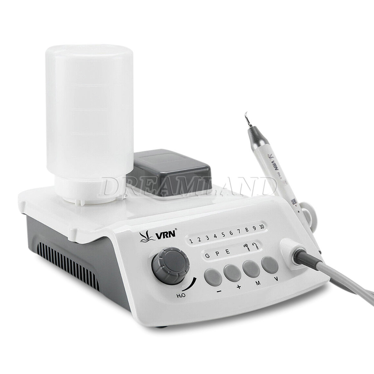 Woodpecker Style Dental VRN-A8 LED Ultrasonic Piezo Scaler PH-1 Handpiece & Tips