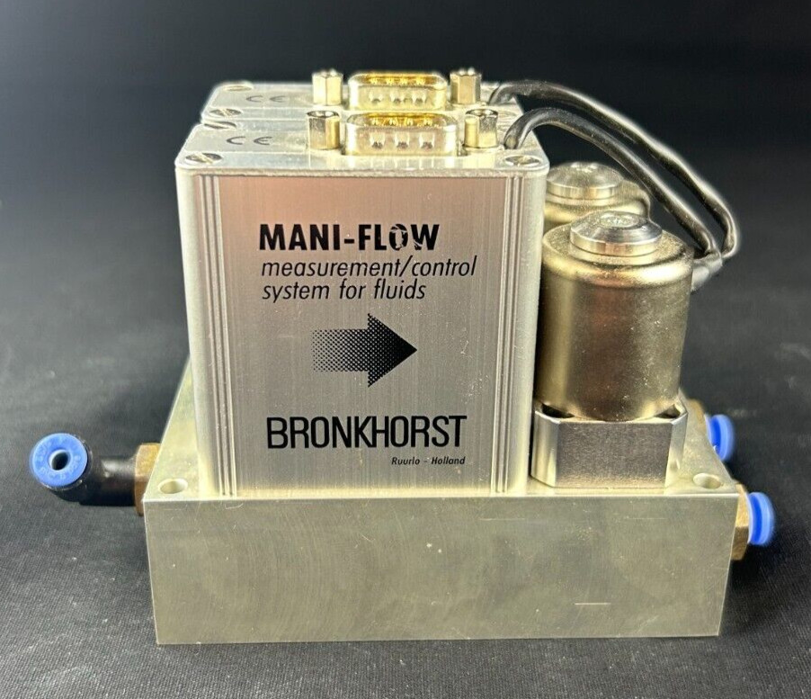 Bronkhorst Mani-Flow MIC-202F Type 2-Channel Manifold Mass Flow Meter Waters
