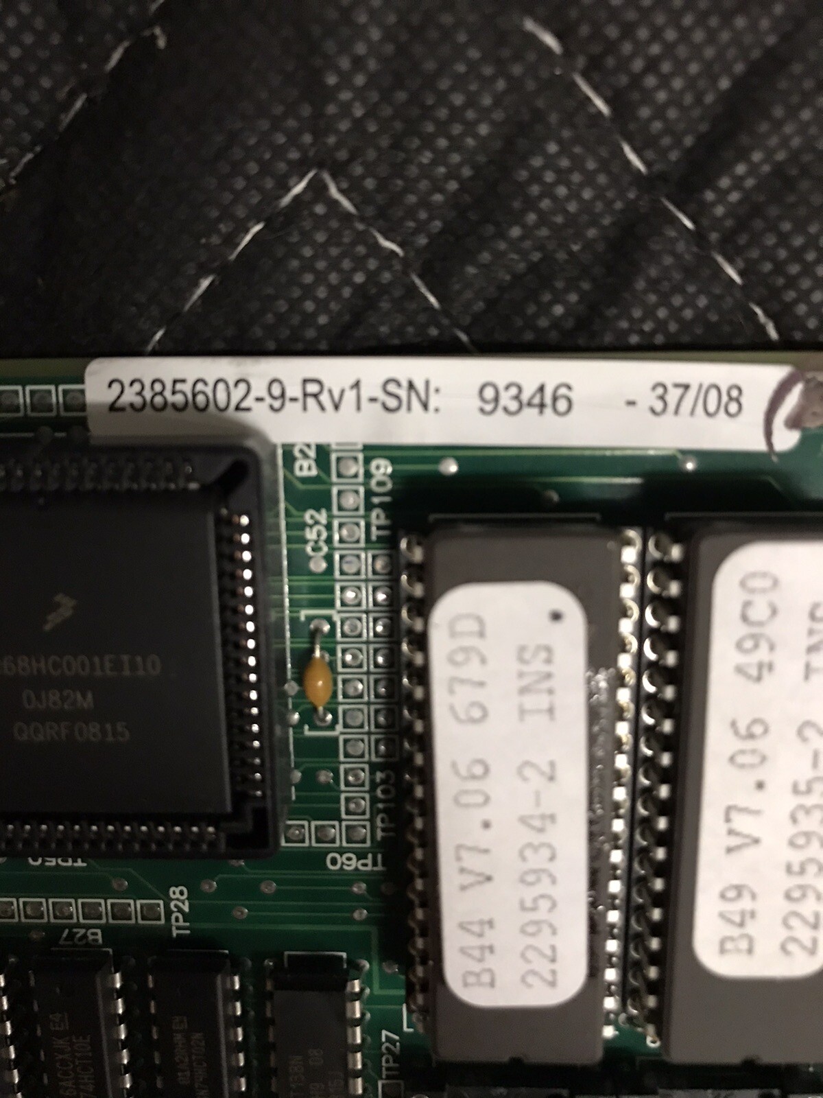 GE SENOGRAPHE DS ESSENTIAL 2385602-9 RV1 2385602-10 CPU GENERATOR