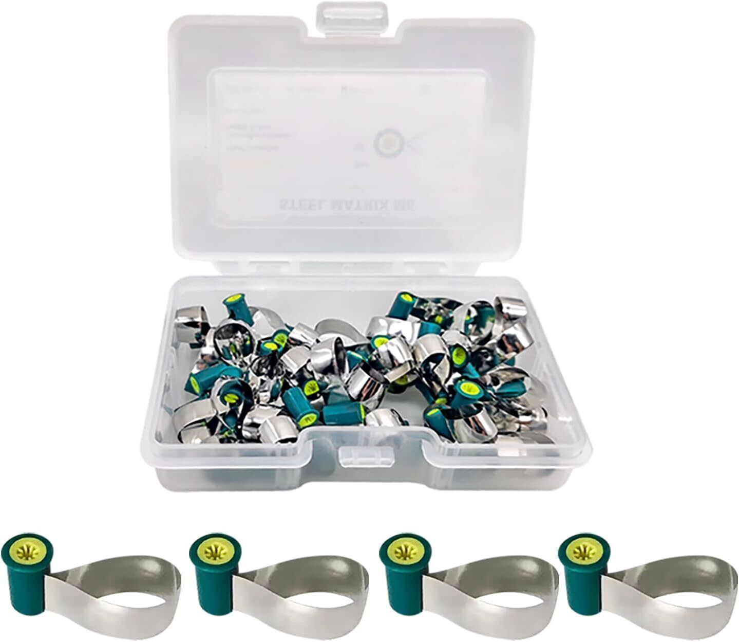 Dental Reel Type Matrix Bands Contoured Matrices Anatomically Shaped 0.03/0.038