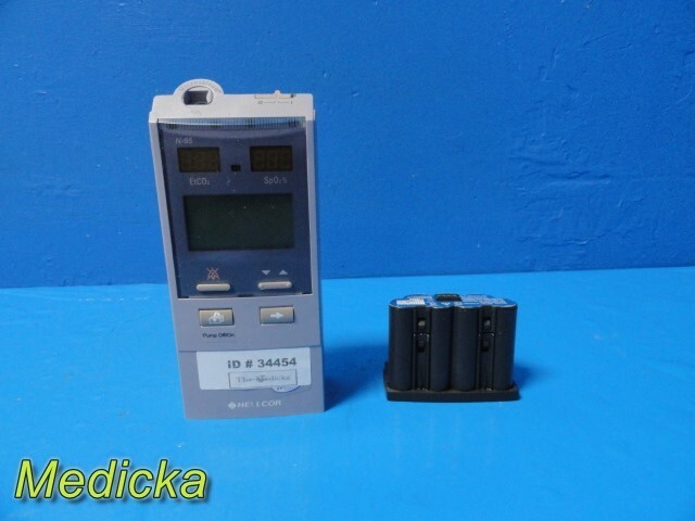 Nellcor Puritan Bennet N-85 Handheld Microcap Capnograph / Pulseoximeter~ 34454