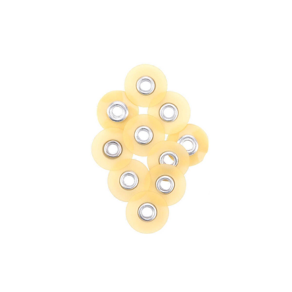 200PCS Dental soflex discs Finishing Polishing Discs 9.5mm/12.7mm