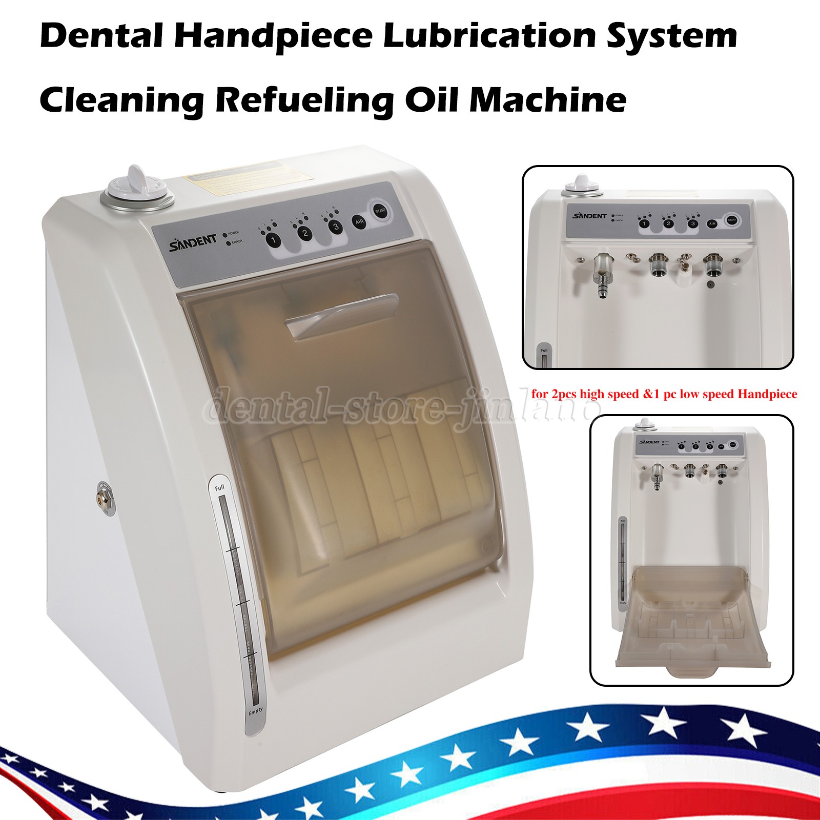 Dental Handpiece Maintenance Cleaner System Oiling Machine /Prophy Handpiece