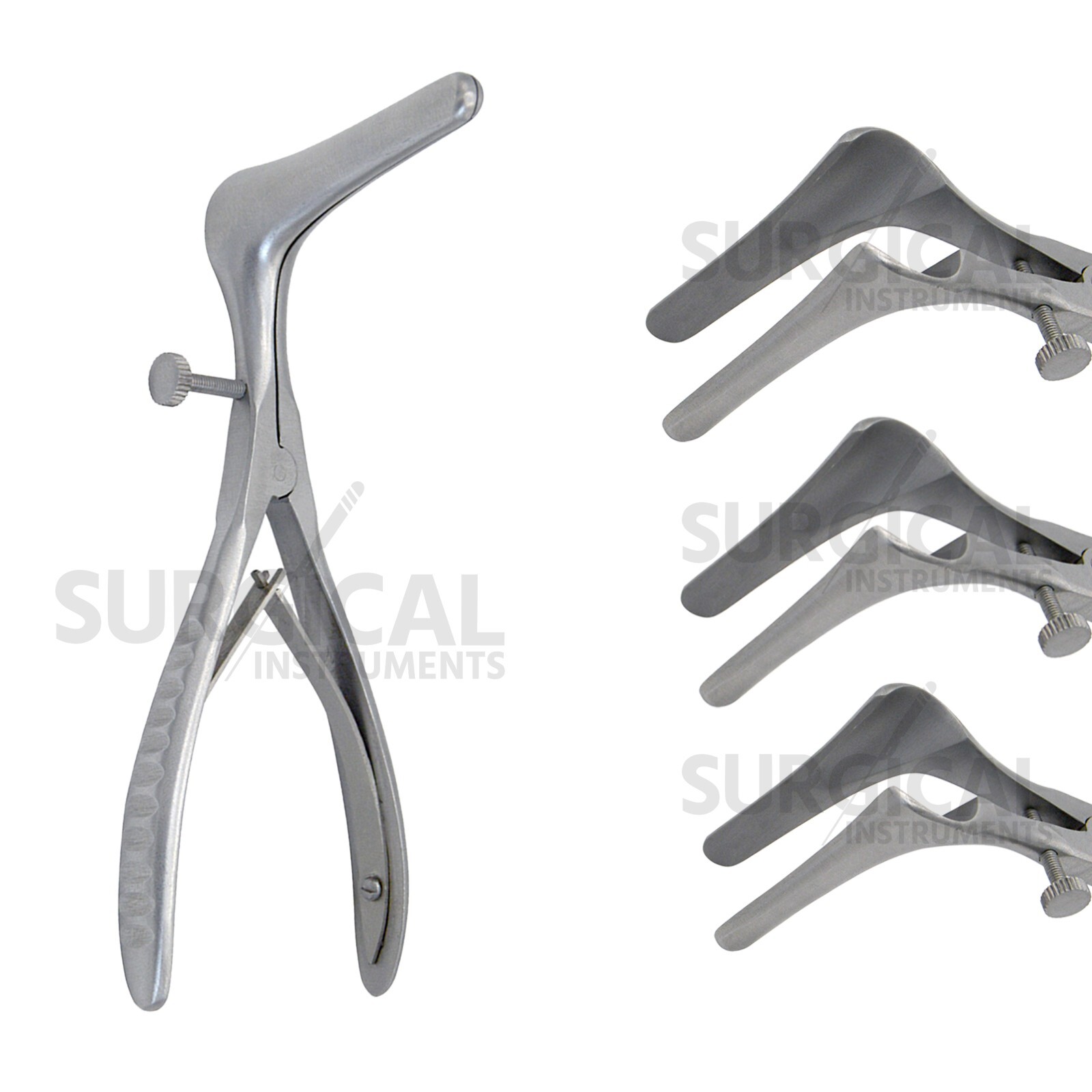 3 Pcs Set of Cottle Septum Nasal Speculum 6.00″ with Blade 35MM, 50MM, & 75MM
