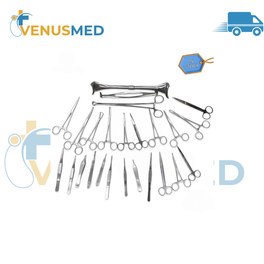 Basic Laparotomy Surgical Set Surgical Medical German Grade Stainless Steel