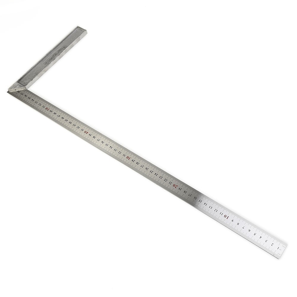 Heavy Duty 250mm Carpenter Ruler L Shape Angle Square Ruler for Carpentry