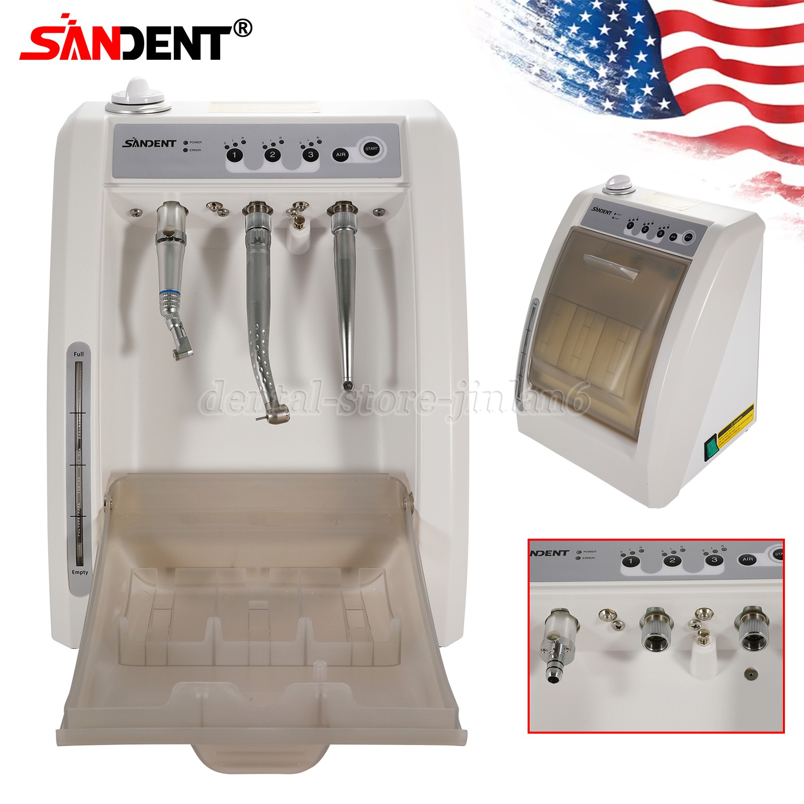 Dental Handpiece Maintenance Cleaner System Oiling Machine /Prophy Handpiece