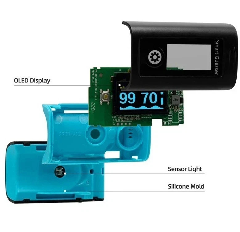 3 x Oximeter Pulse Fingertip SpO2 Heart Rate Blood Oxygen Saturation Mon G1N
