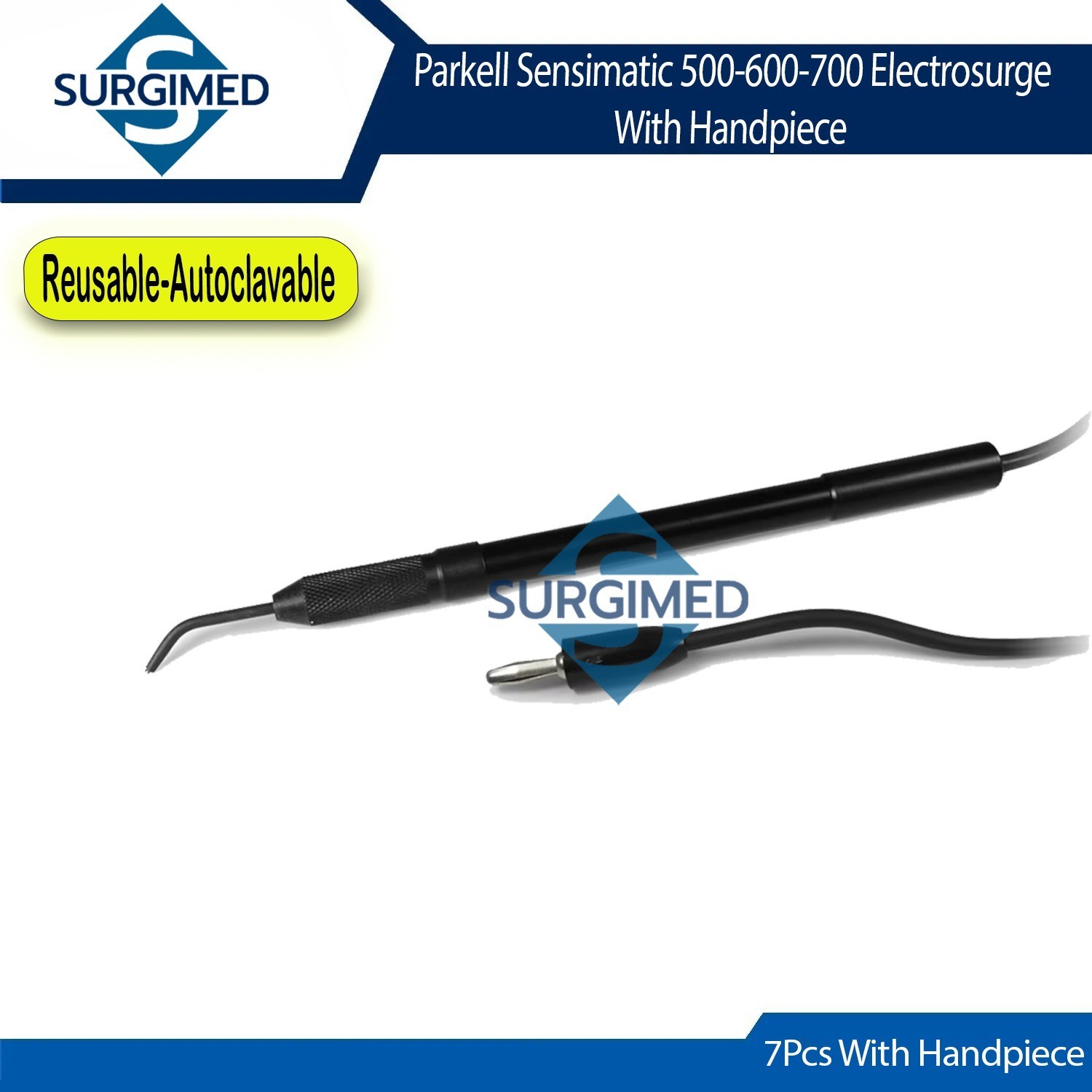 Parkell Sensimatic 500-600-700 Electrosurge Black Handpiece Reusable CE