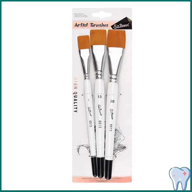 Oil Paint Brushes Nylon Hair Painting Watercolor Brush Art Acrylic Artist Craft