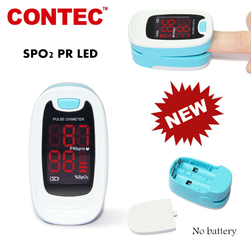 Finger Pulse Oximeter Blood Oxygen SpO2 PR Monitor Free Pouch&Lanyard CMS50M USA