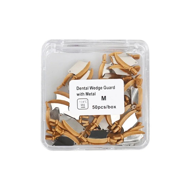 50pc Prime Teeth Interproximal Plastic Wedge Knife with Protection Dental Steel