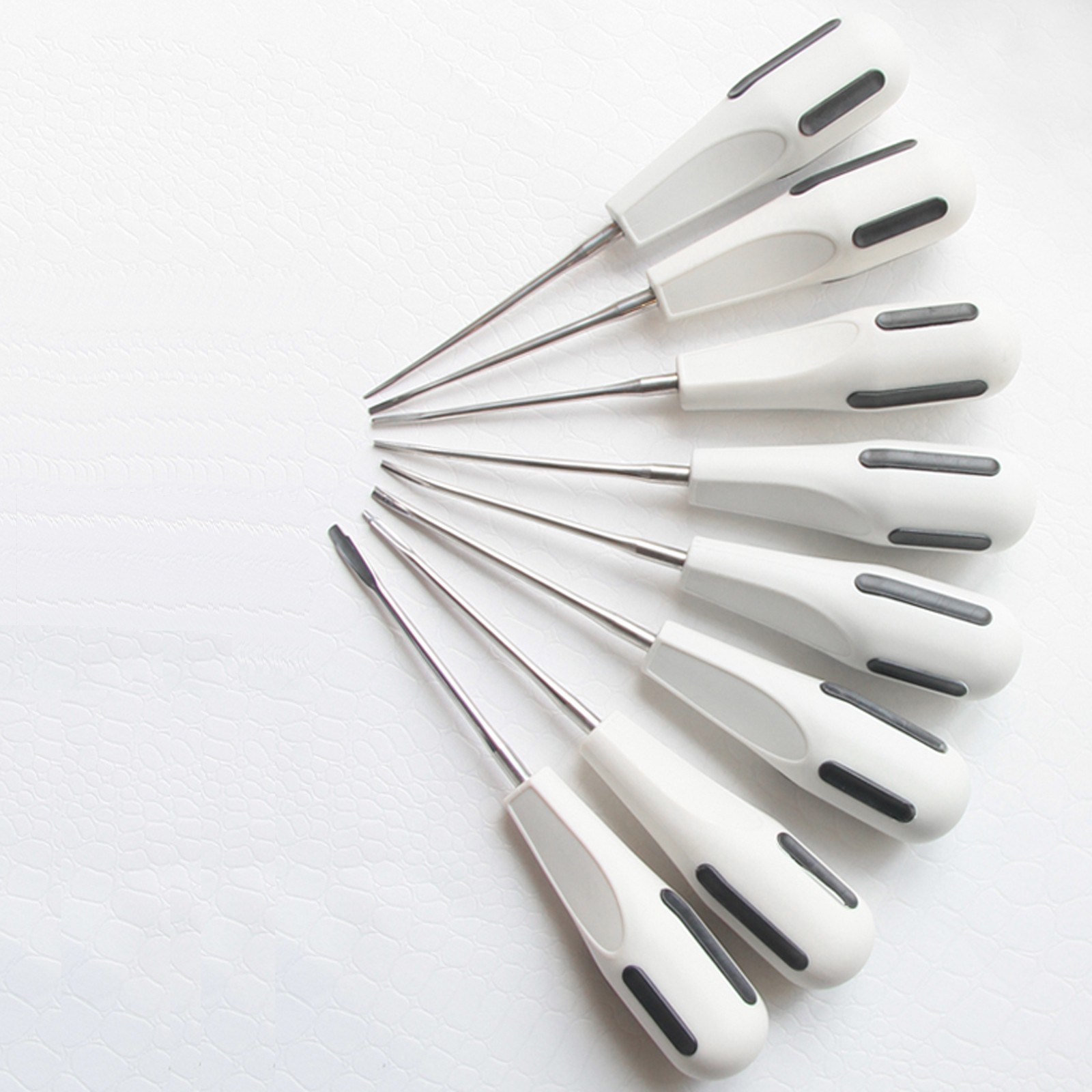 Set Of 8 Luxating Root Elevators Oral Surgery Tooth Extracting Extraction Dental