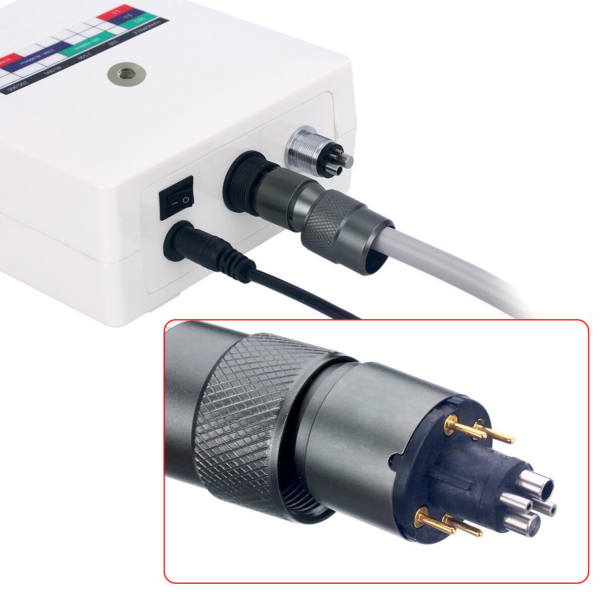 Dental Brushless LED Electric Micro Motor/ 1:5 Increasing Handpiece NSK Style ds