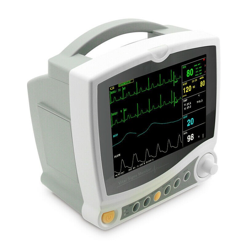 ETCO2 Patient monitor Vital Signs Capnograph CO2 Cardiac ECG NIBP SPO2 RESP TEMP
