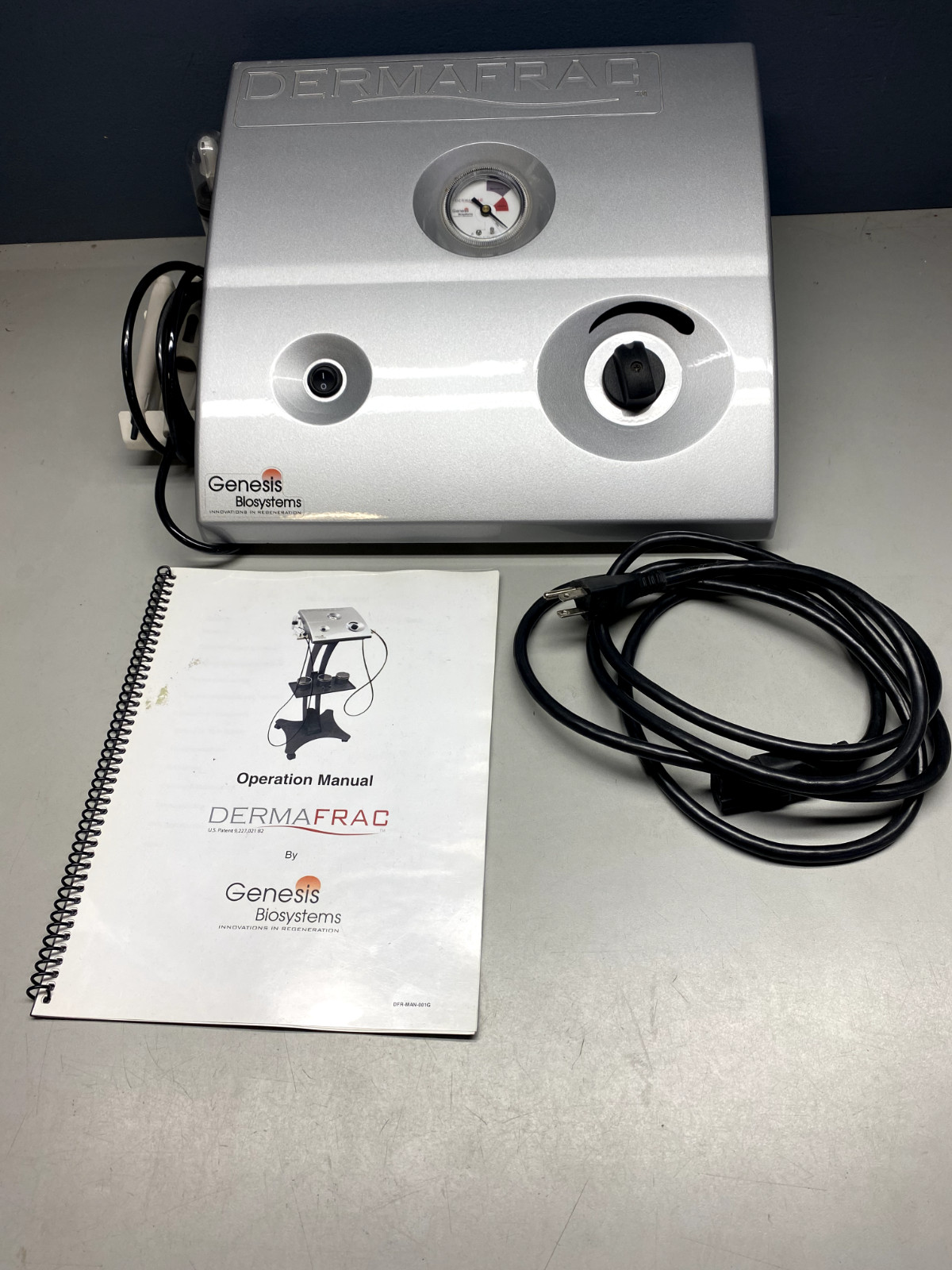 Genesis Biosystems DermaFrac Machine REF D11-0330-208