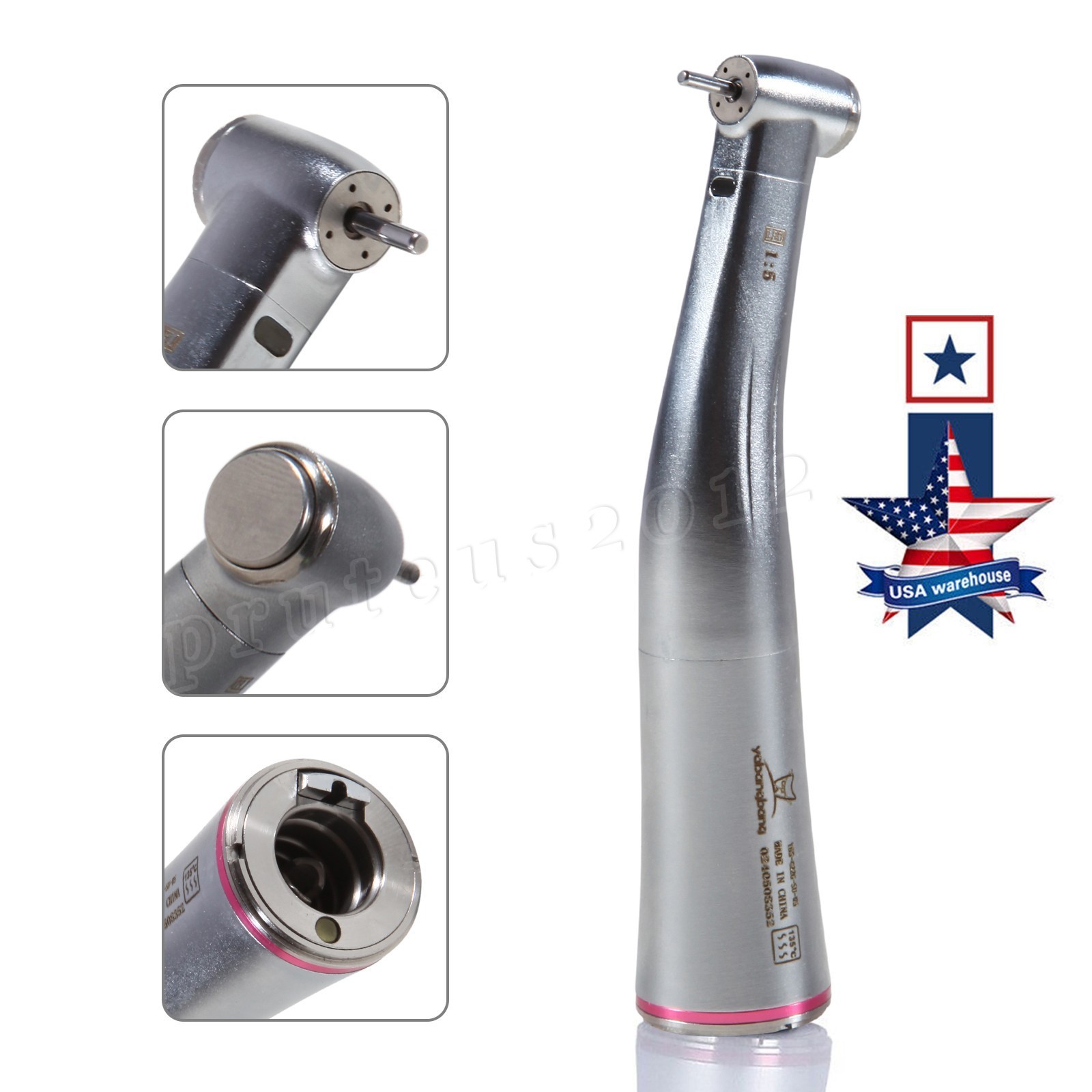 CICADA NSK TYPE Dental Brushless Electric Motor + 1:1 1:5 Handpiece Contra Angle