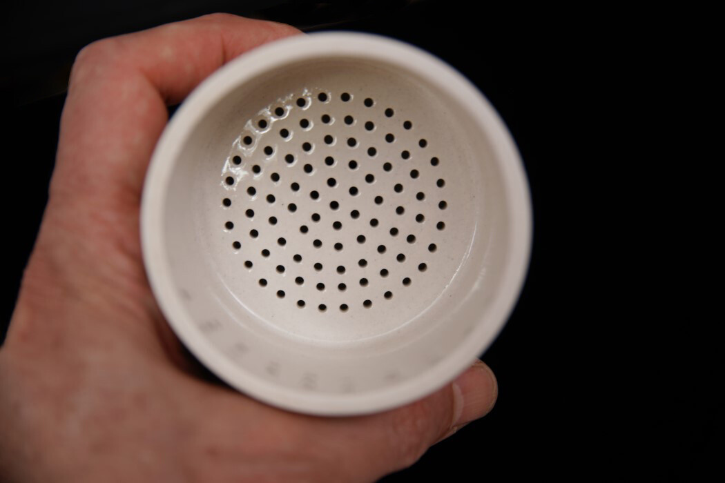 Buchner Vacuum Filter Funnel, Ceramic 7cm Filter Size, 80mm Outer Diam, 186mL