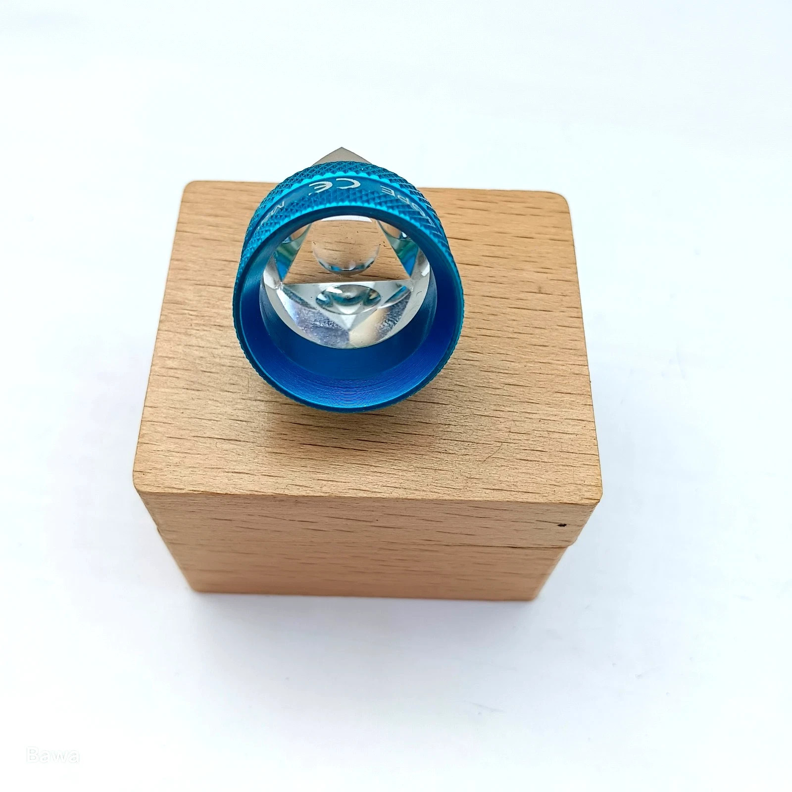 Optometrist 3 Mirror Gonioscope Lens For Comprehensive Eye Examination Blue