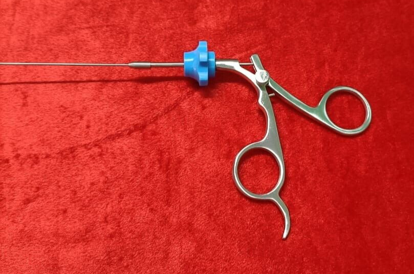 1pc – Hysteroscopy Semi Rigid Rotatable Alligator 5FR 40CM Reusable Instruments