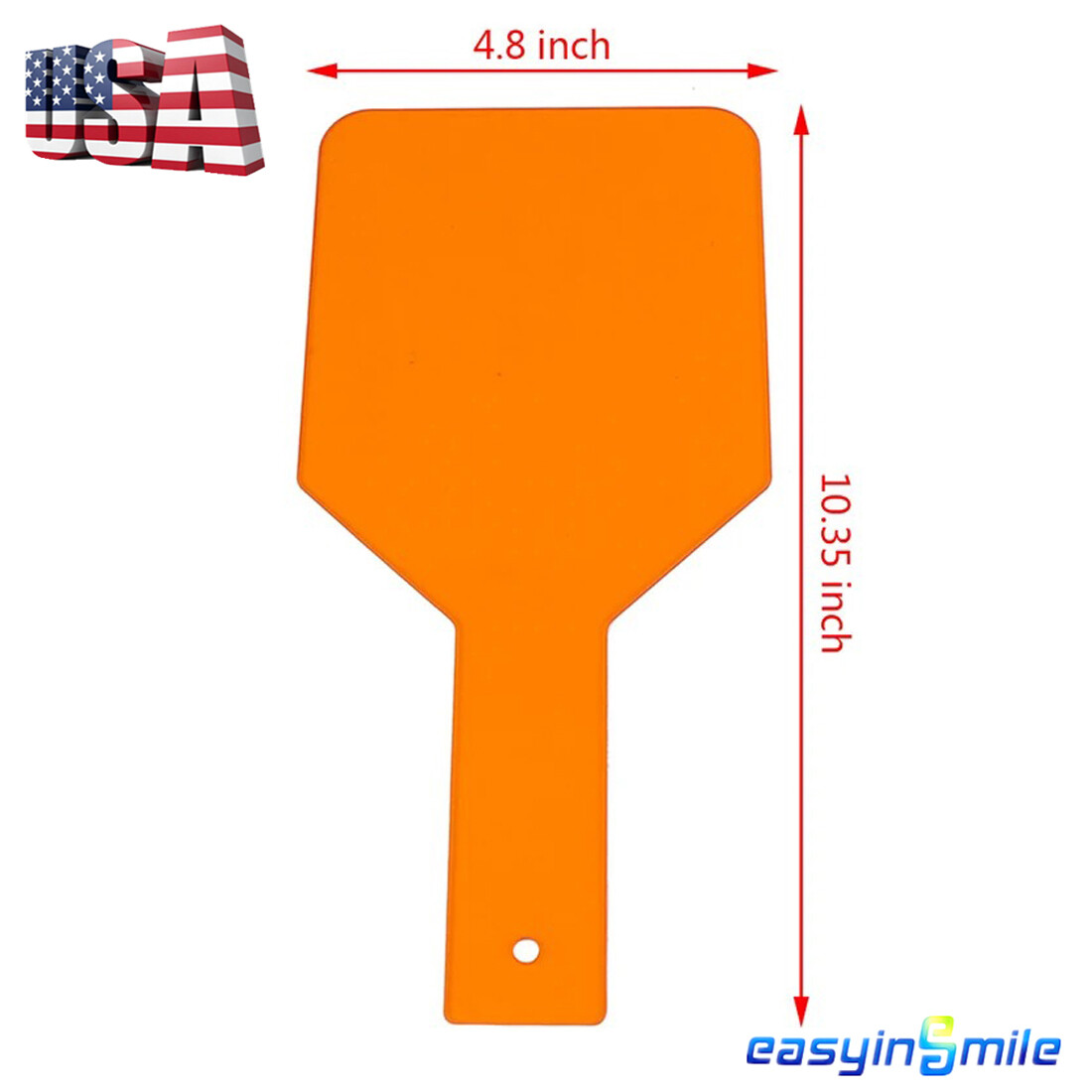 EASYINSMILE Dental Shield Hand-Held Protective Paddle For Curing Light Filter