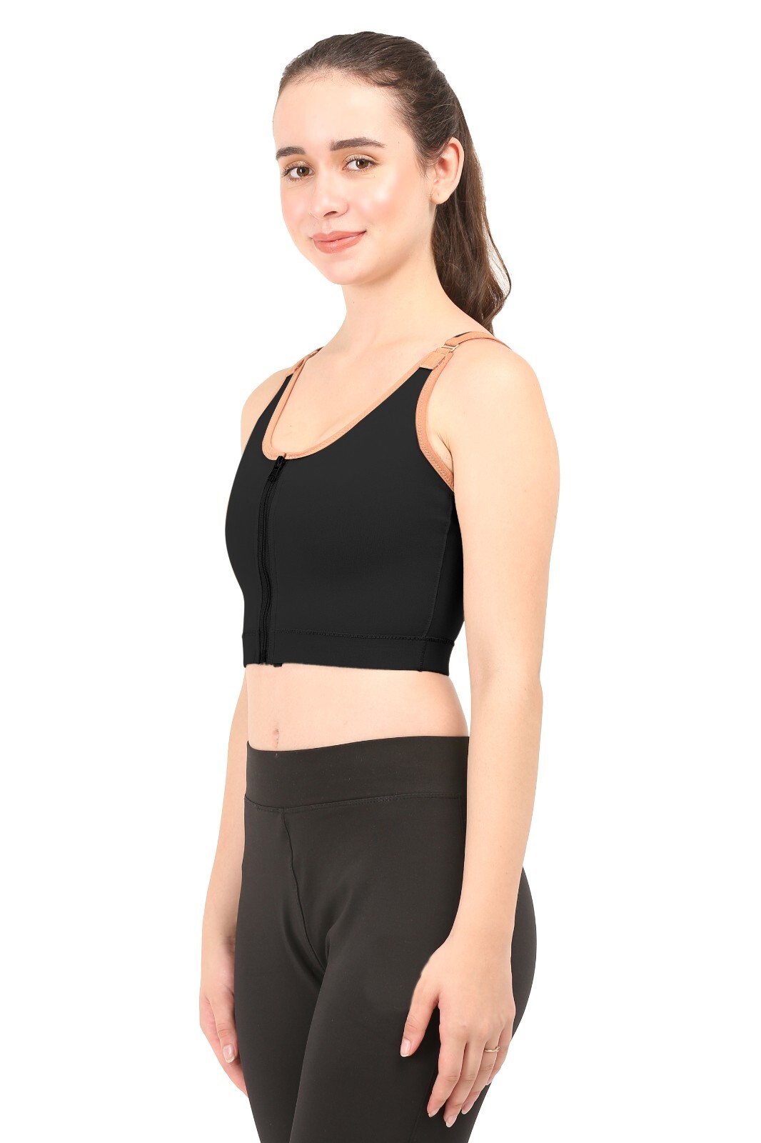 Post Surgical Medical Compression Bra |MODERATE COMPRESSION| Shoulder Adjustable