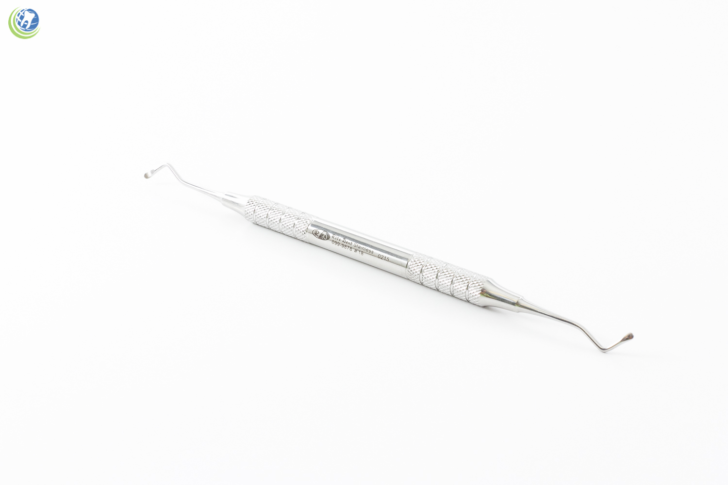 DENTAL OPERATORY INSTRUMENT SPOON EXCAVATOR WHITE #18 8MM HOLLOW GRIP STAINLESS