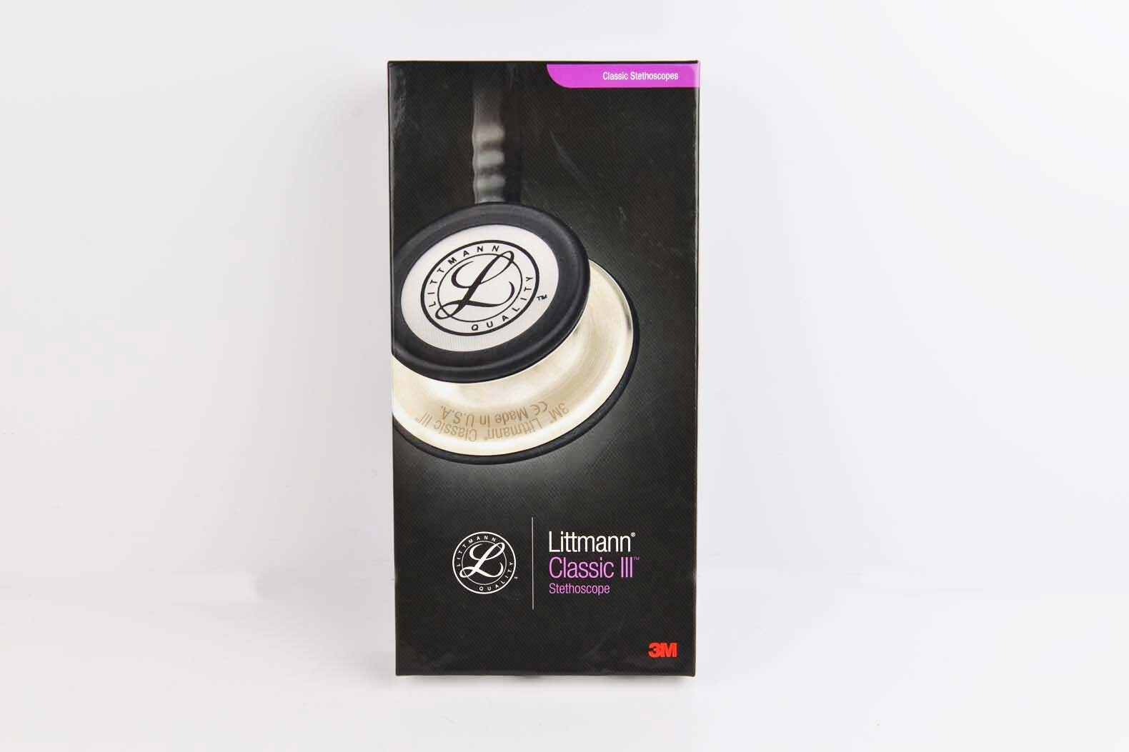 Brand New 3M Littmann Classic III 27″ Monitoring Stethoscope Black 5803